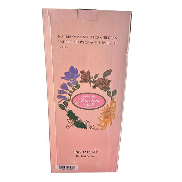 Ballerina Ballet Porcelain Doll 18” Kingstate N.Y. Doll Crafters New/Box - Picture 8 of 8